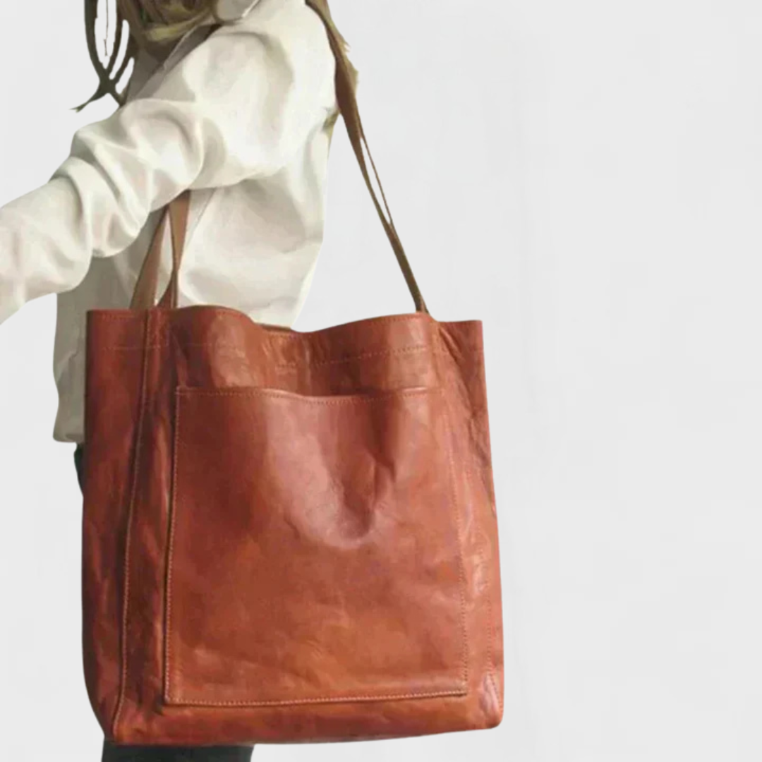 Chic Genuine Leather Handbag