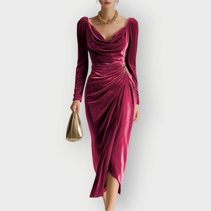 Chic Women's Knee Length Dress - Olytrend