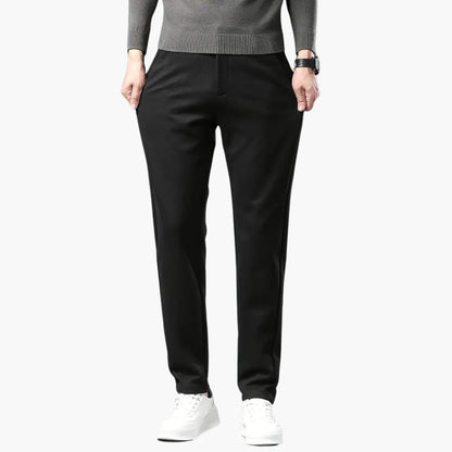 Smart Formal Mens Pants - Classic Fit Dress Trousers