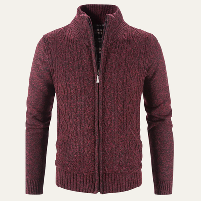 Cozy Men's Fleece Zipper Jacket