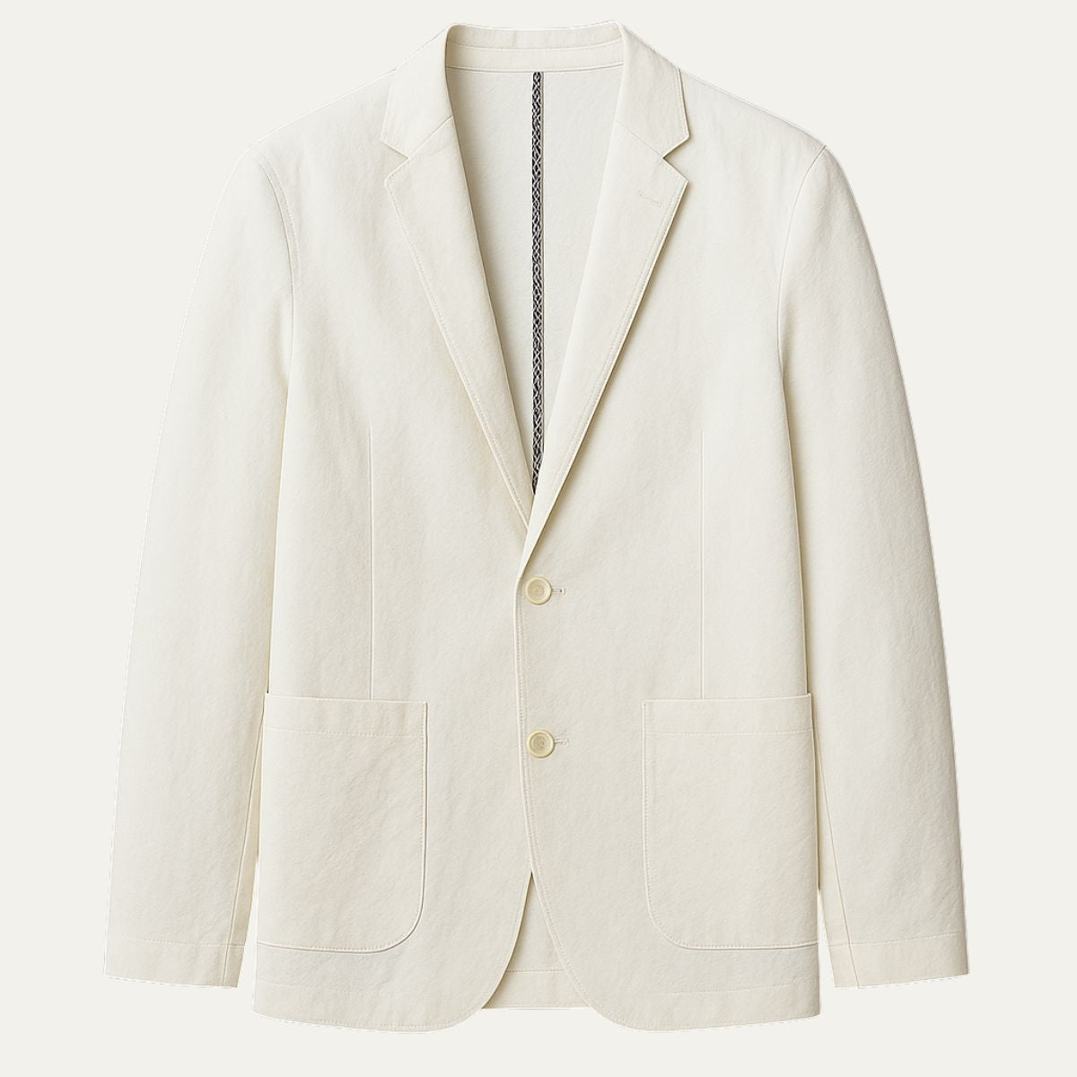 Classic Fit Men's Linen Jacket - Nocini
