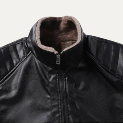 Men's Insulated Fleece Lined Warm Zip Up Jacket