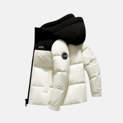 Waterproof Puffer Coat | Insulated Hooded Jacket