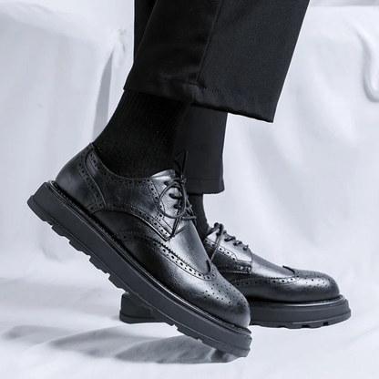 Luxury Mens Genuine Leather Oxford Shoes