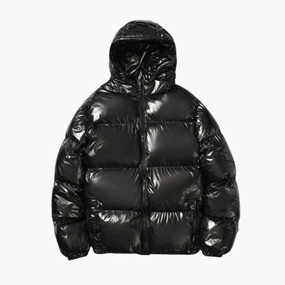 Waterproof Mens Down Jacket with Hood - Warm & Stylish - Olytrend