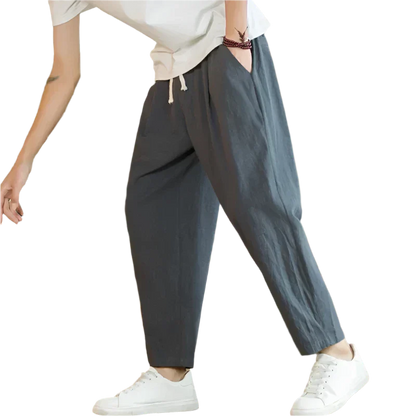 Comfortable Cotton Beach Pants