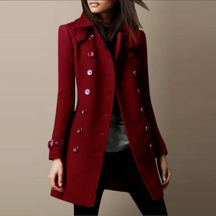 Classic Waterproof Ladies Long Coat - Olytrend