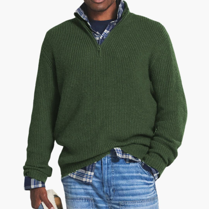 Men's Thick Crew Neck Sweater