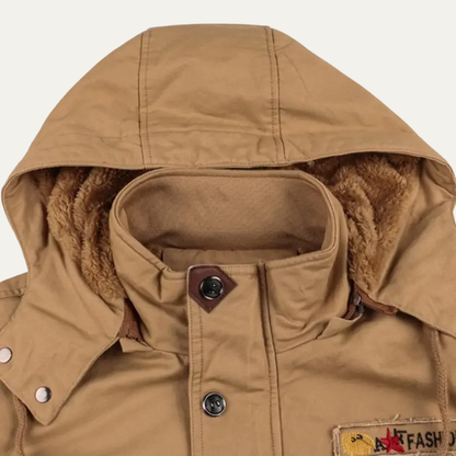 Insulated Men's Heavy Duty Parka Winter Coat