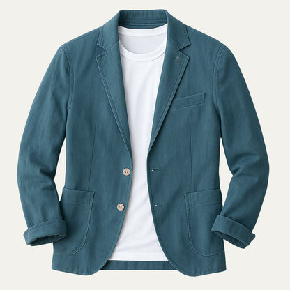 Lightweight Beige Summer Blazer for Men Formal Events