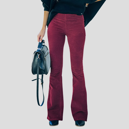 Classic High Waisted Retro Corduroy Jeans
