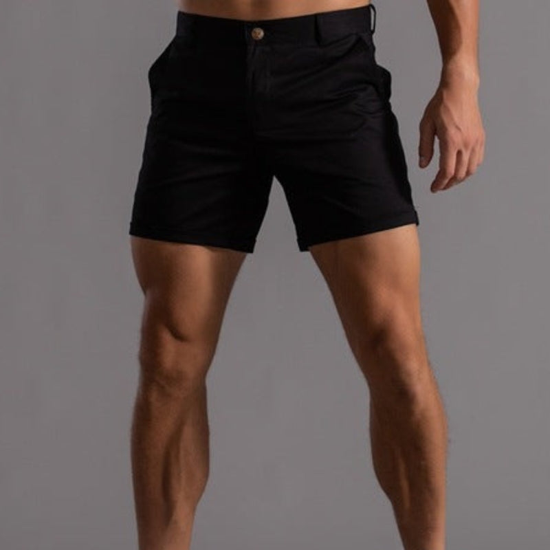 Stylish Men's Slim Fit Chino Shorts