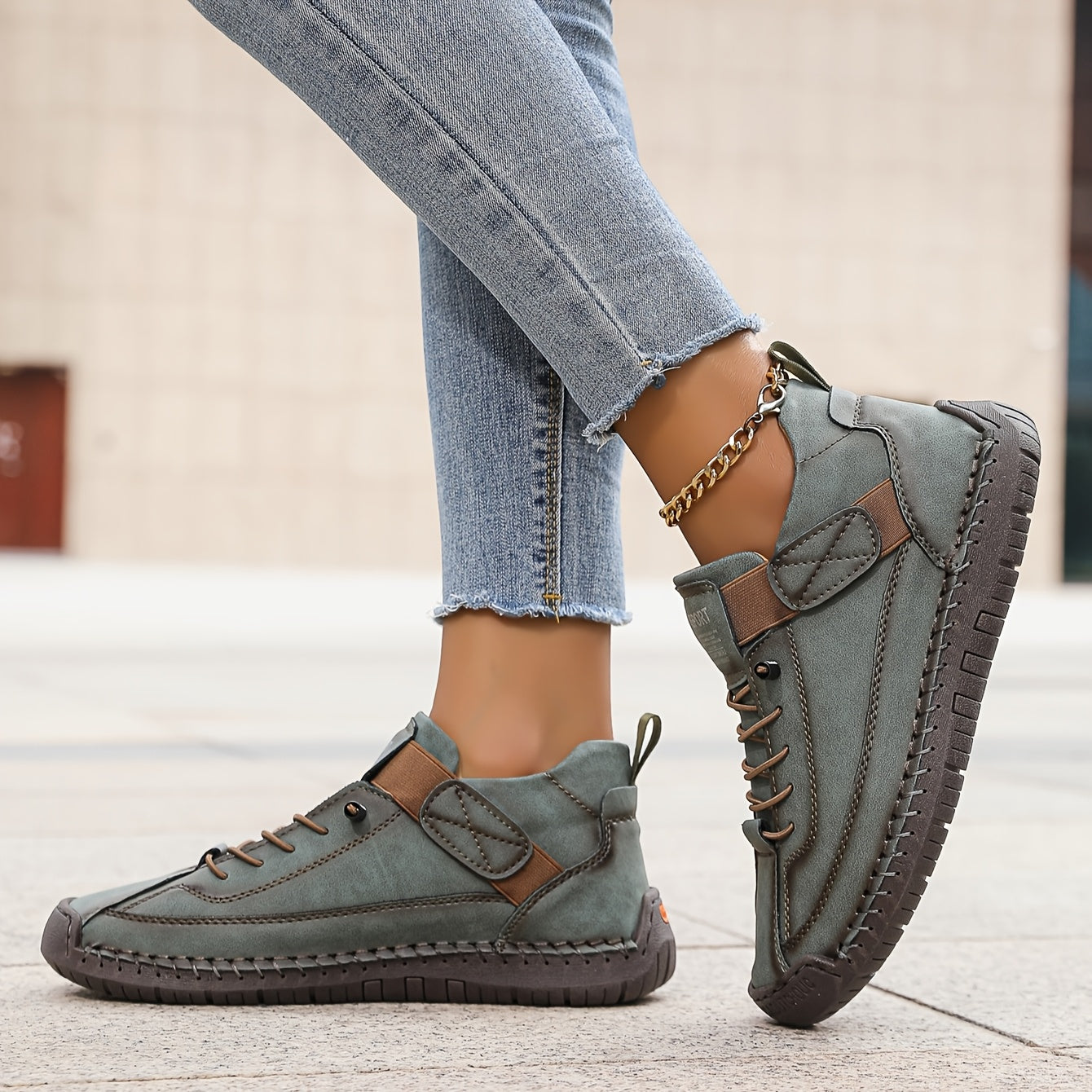 Supportive Arch Comfortable Sneakers - Olytrend