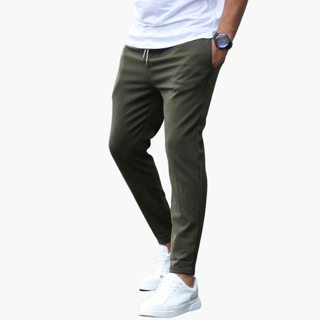 Soft Mens Jogger Pants – Flexible Fit Trousers