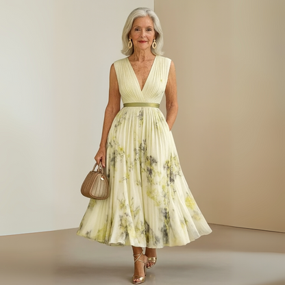 Lightweight Strapless Summer Maxi Dress