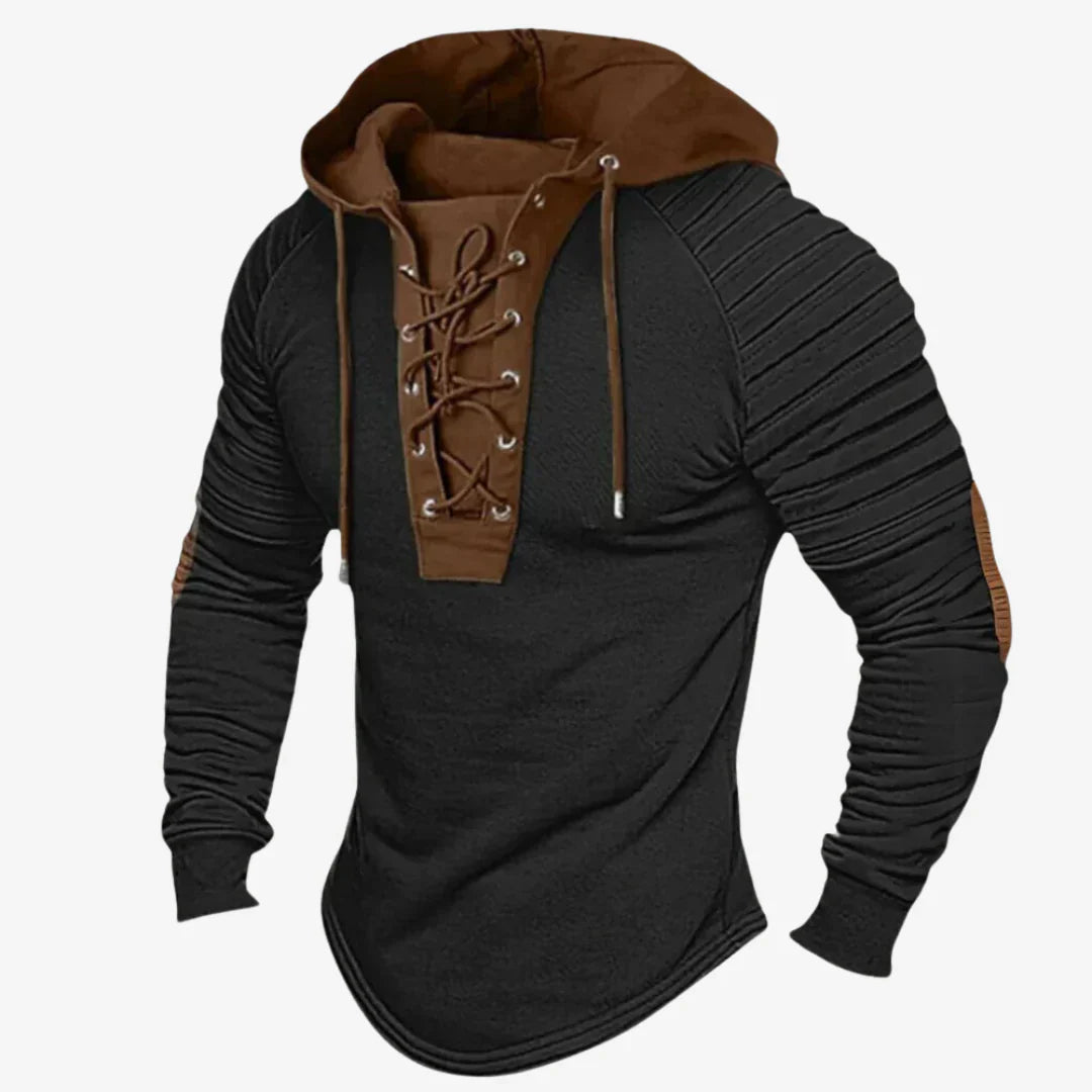 Soft Hoodie with Drawstring Neck for Men