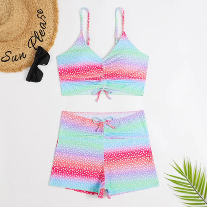 Women's High Waist Bikini Set with Comfortable Top