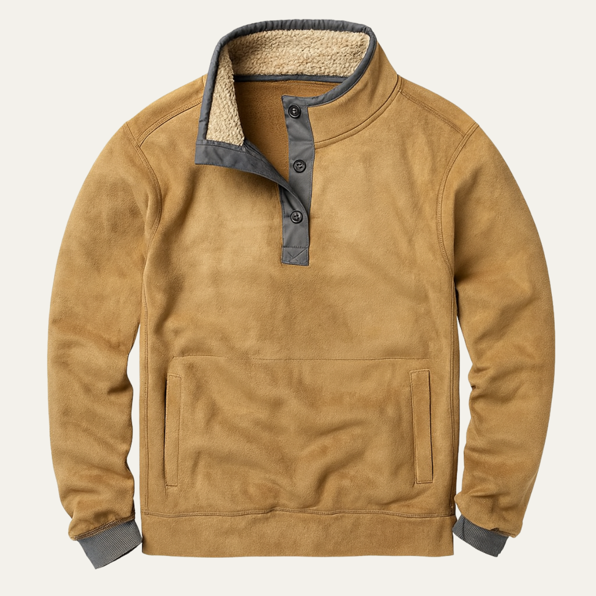 Classic Men's Crew Neck Winter Outdoor Sweater - Nocini