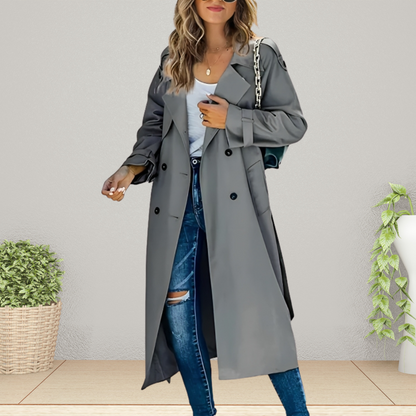 Ladies Waterfall Lightweight Spring Coat - Olytrend
