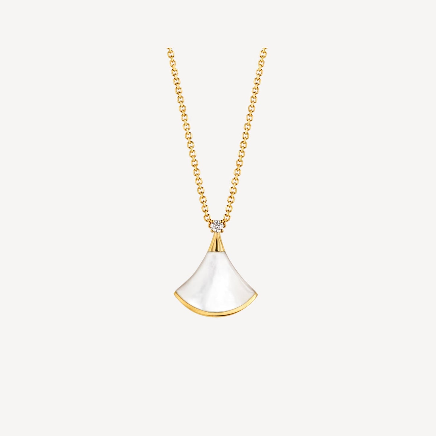 Luxury Silver Gold Plated Necklace
