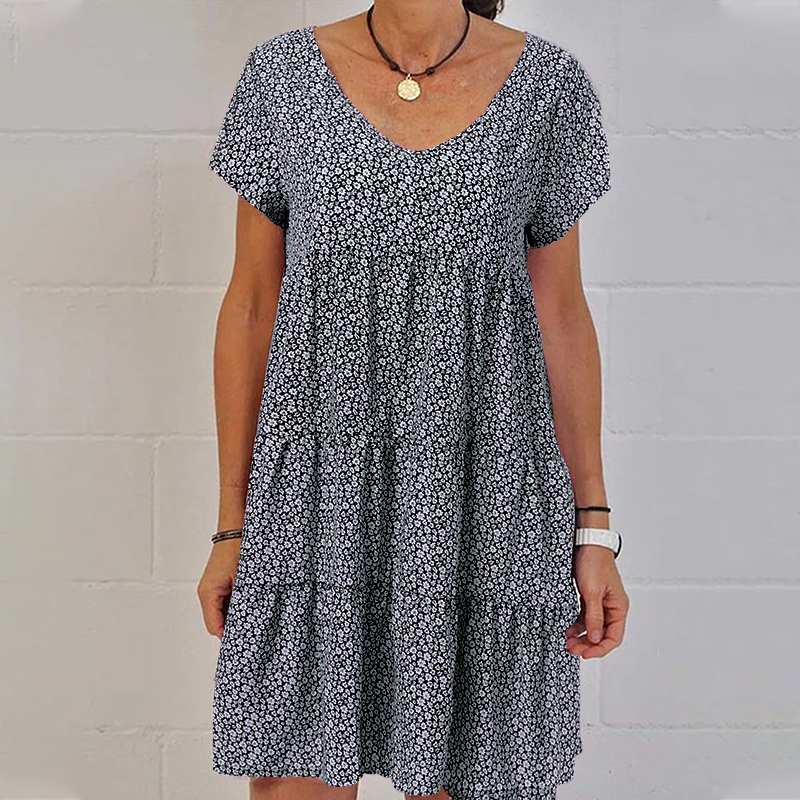 Casual Summer Cotton Sundress