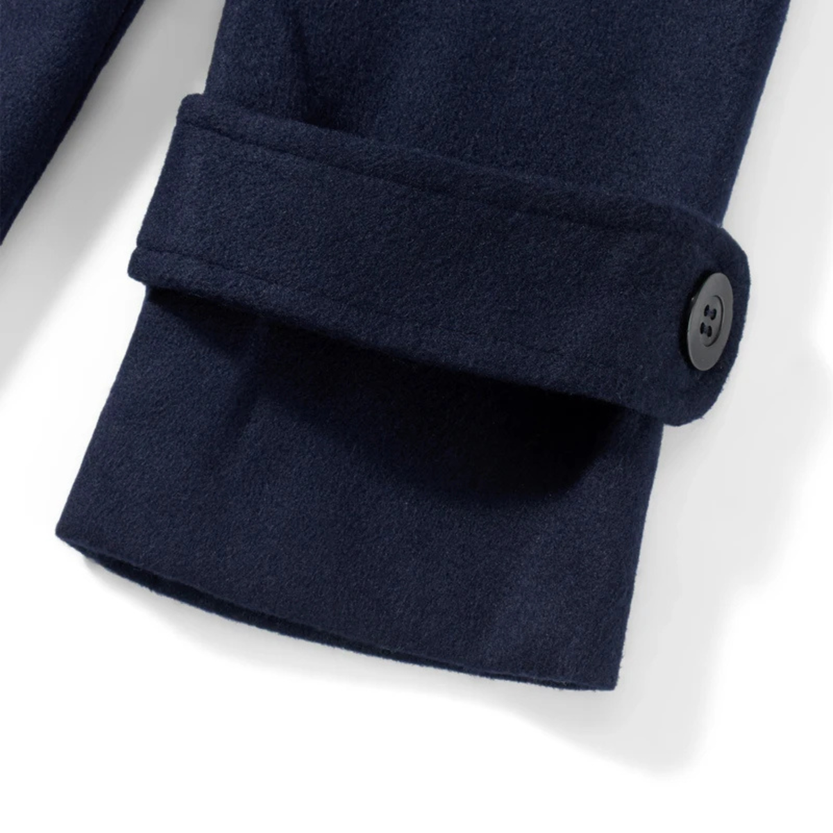 Warm Men's Wool Duffle Coat