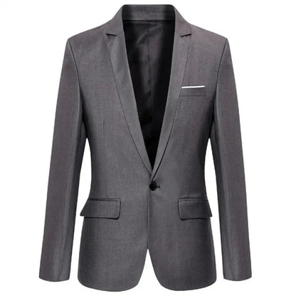 Tailored Fit Executive Jacket for Men