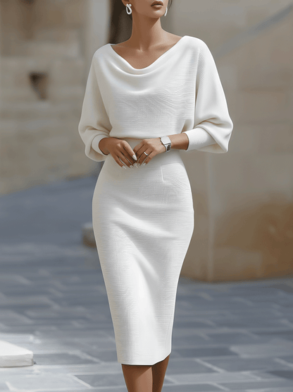 Elegant Knee Length Party Dress
