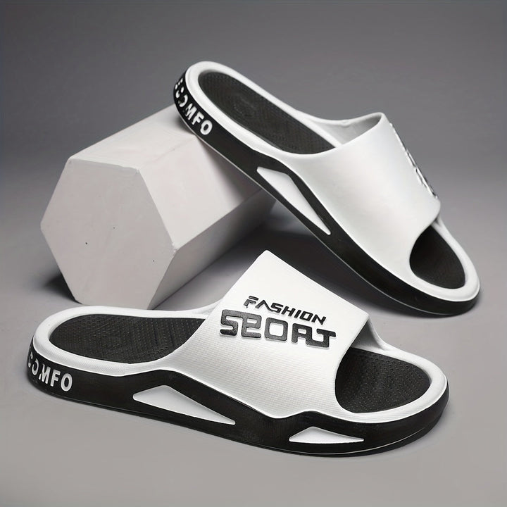 Grip Sole Men's Comfortable Sports Slippers