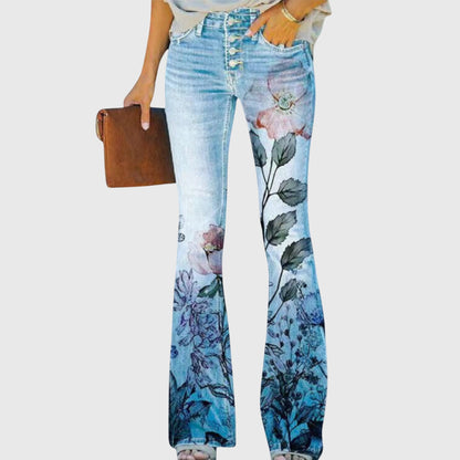 Fashionable Floral Pants for Women