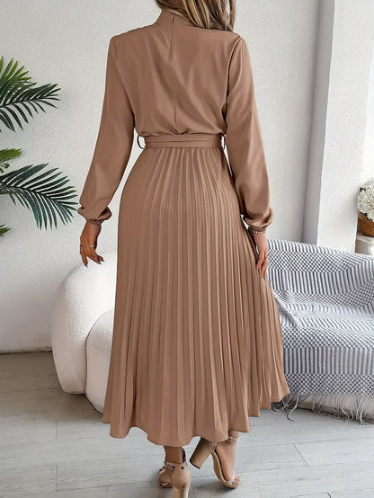 Flared Waist Midi Dress for Women