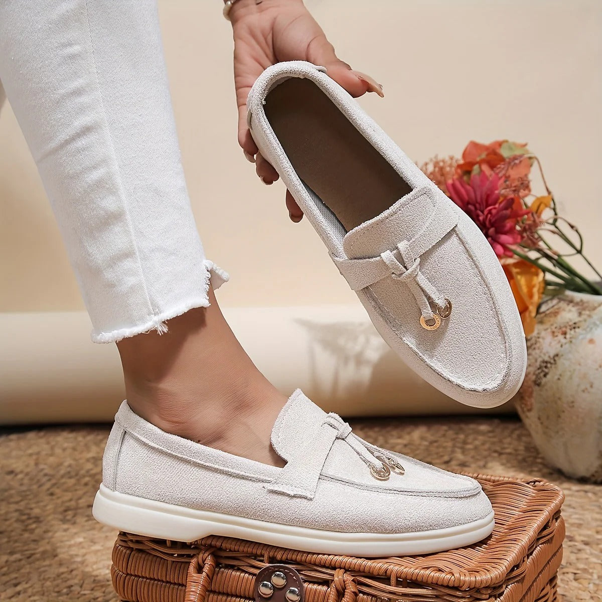 Stylish Ladies Slip On Shoes - Olytrend