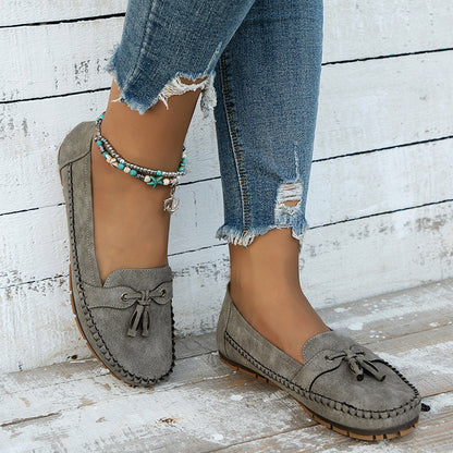 Timeless Leather Slip On Shoes