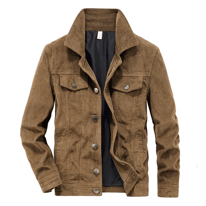 Classic Fit Button Down Jacket - Nocini