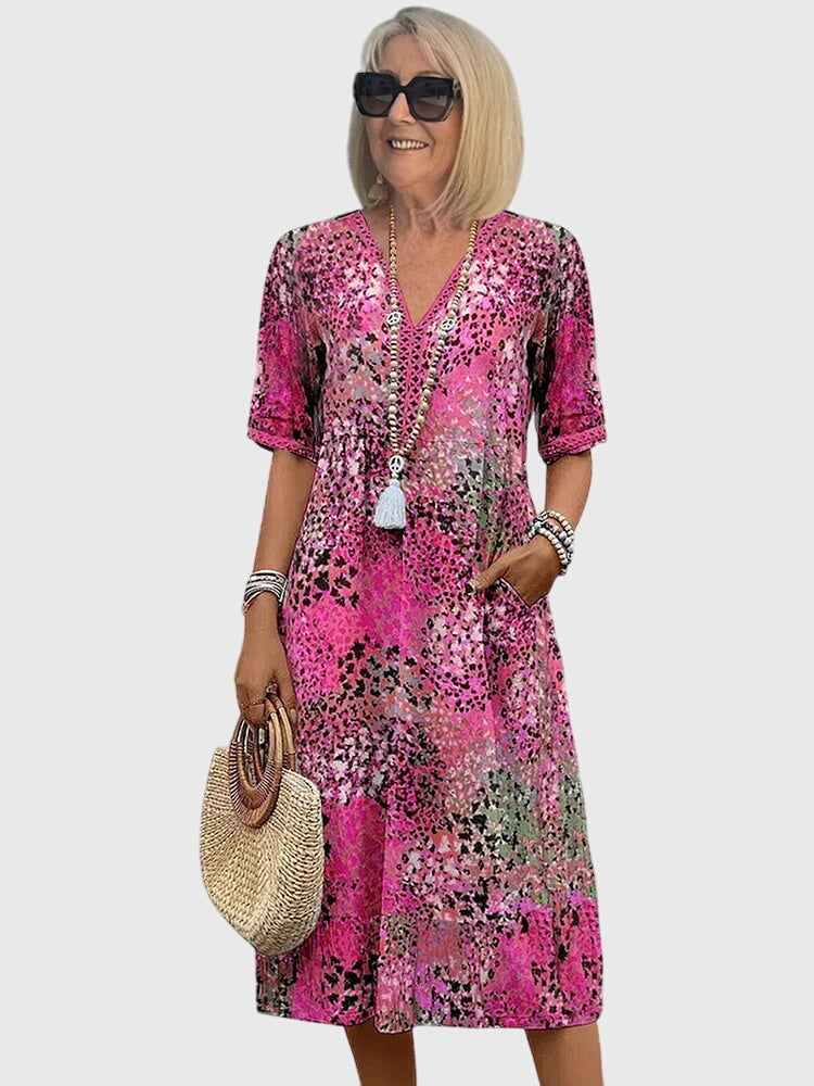 Elegant Party Midi Dress for Women