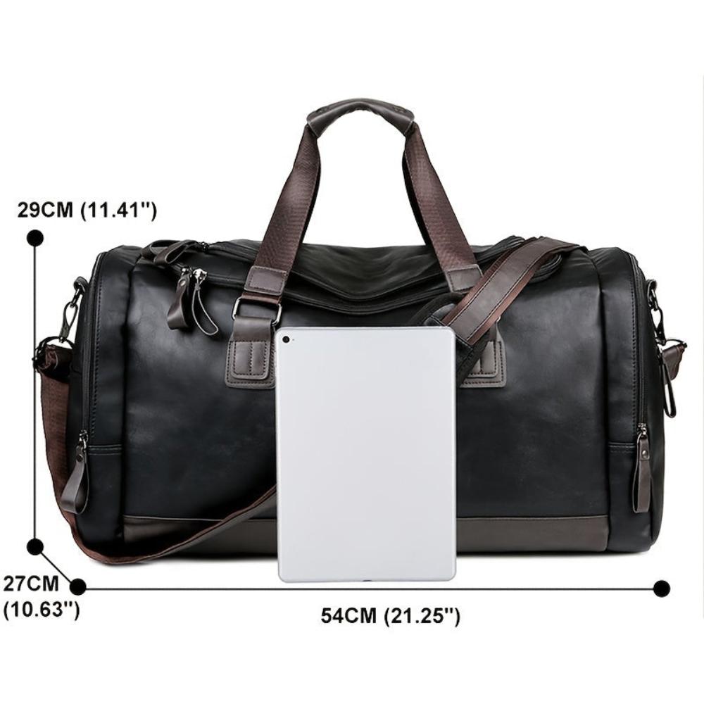 Elegant Synthetic Travel Bag