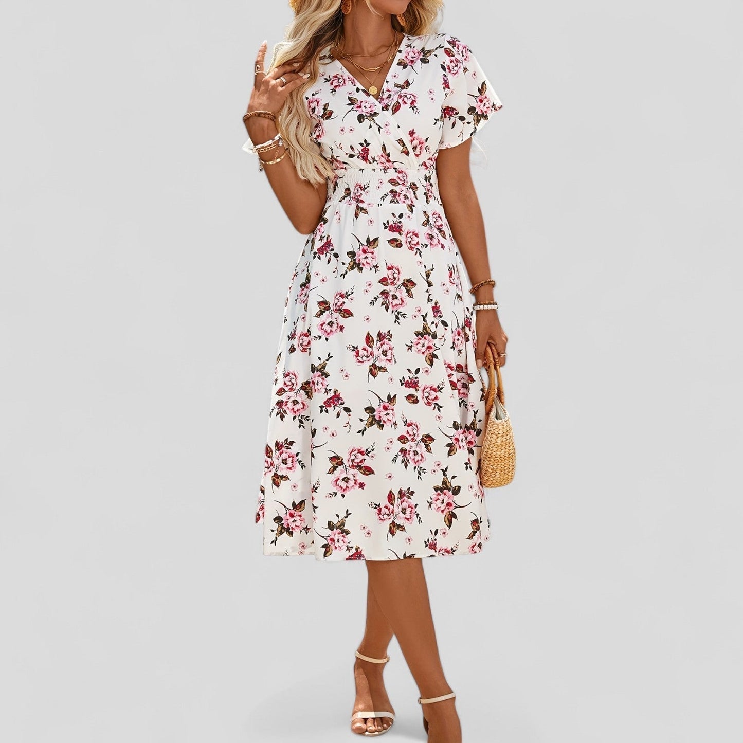 Relaxed Fit Casual Sundress - Olytrend