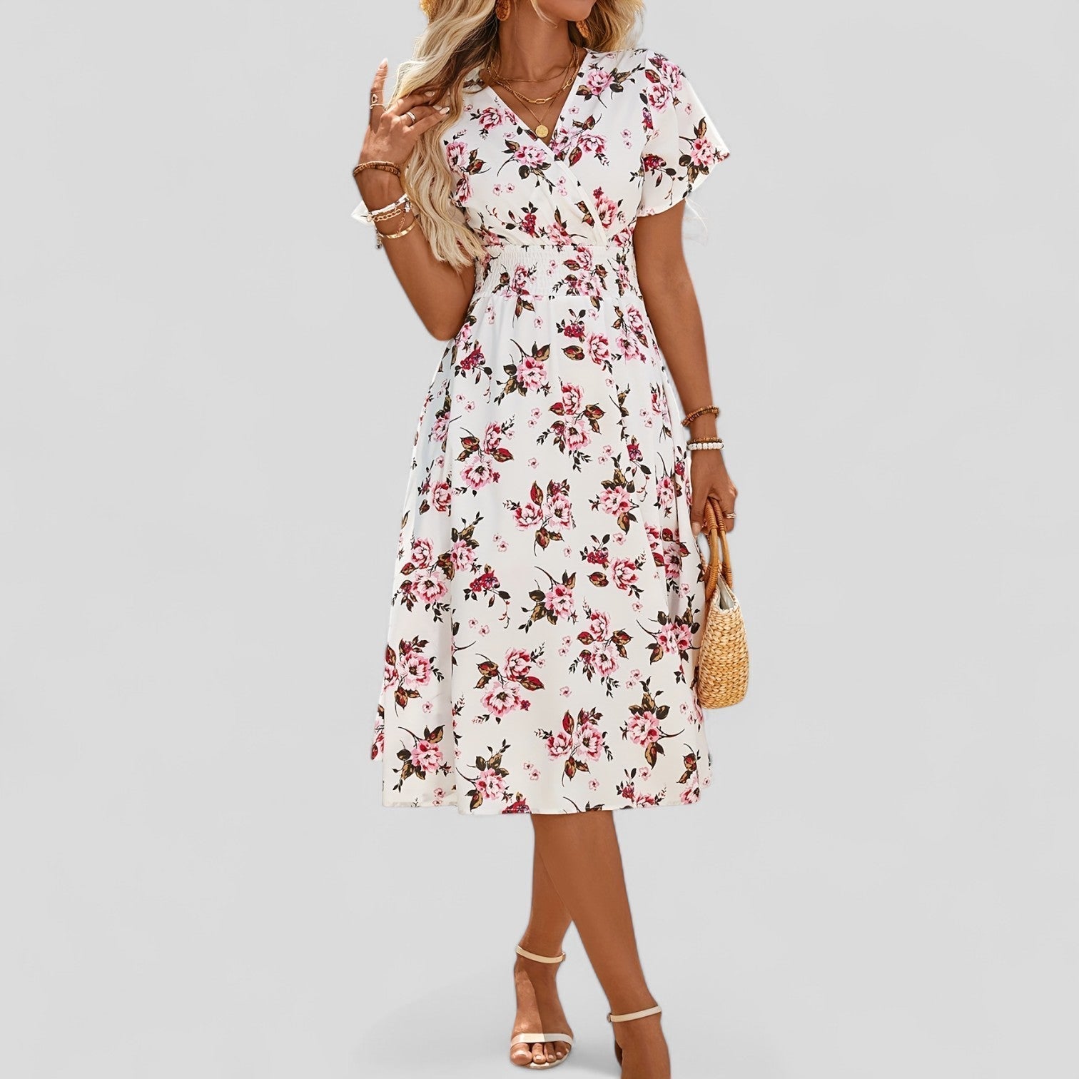 Relaxed Fit Casual Sundress - Olytrend