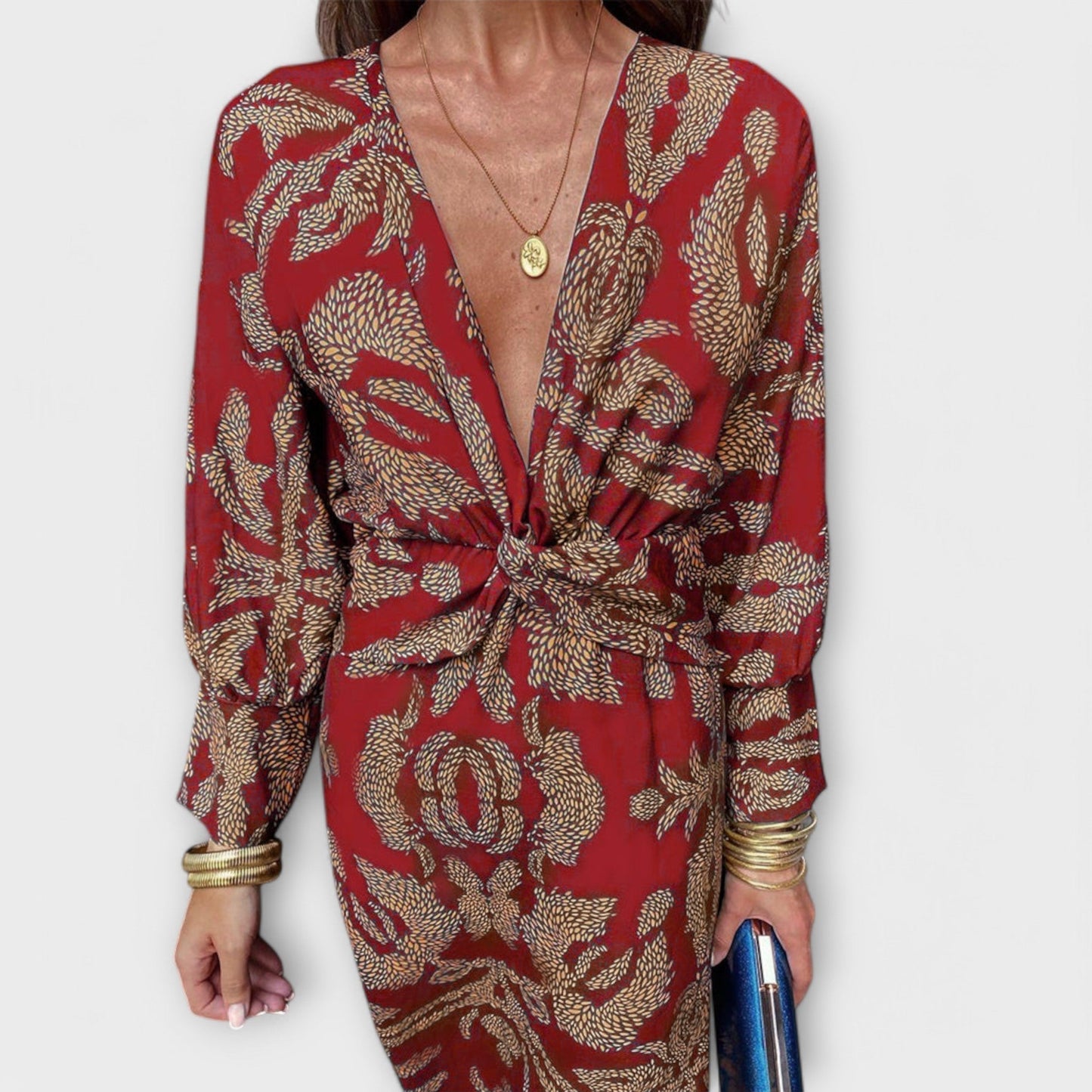 Elegant Long Sleeve Dress for All Events