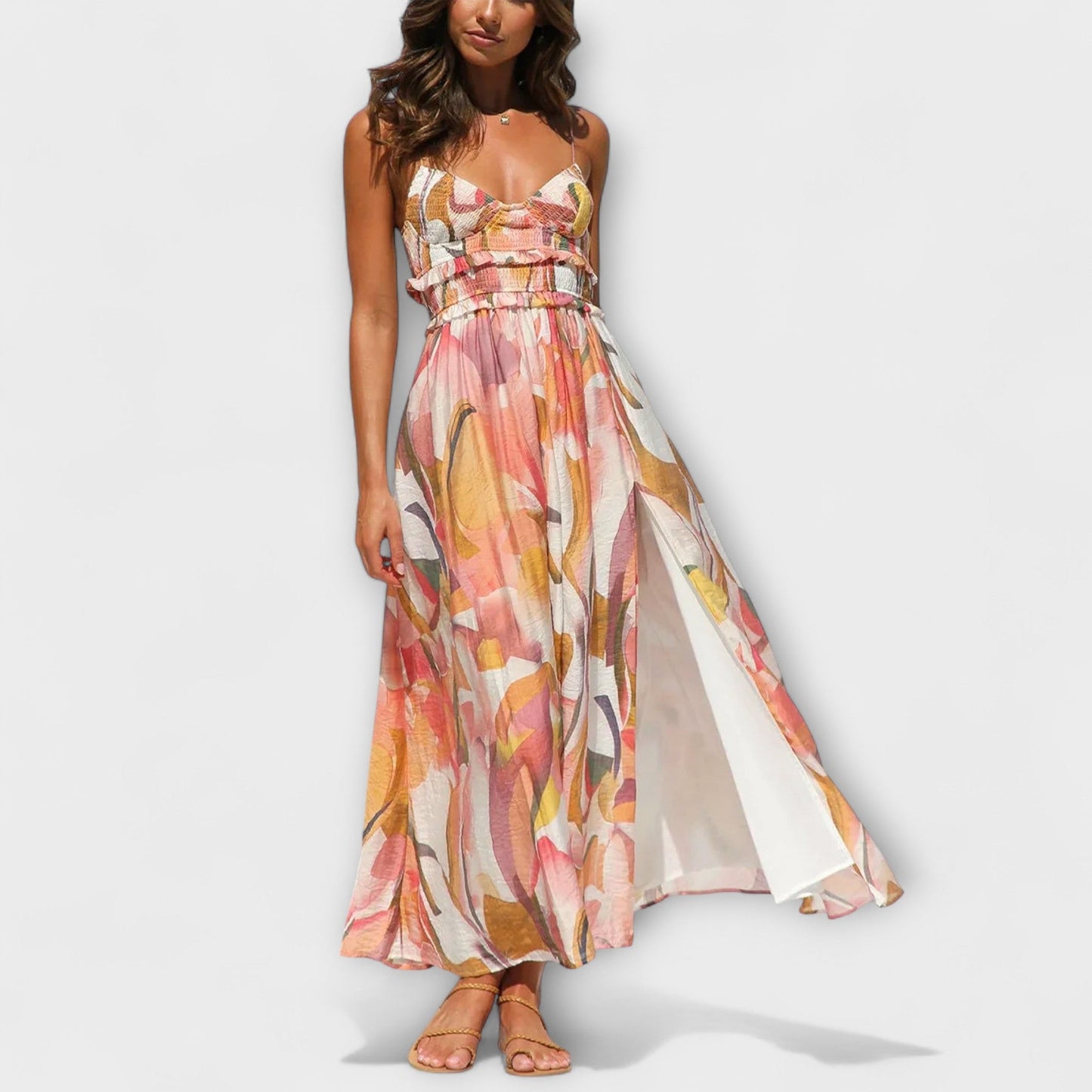 Elegant Floral Dress for Women