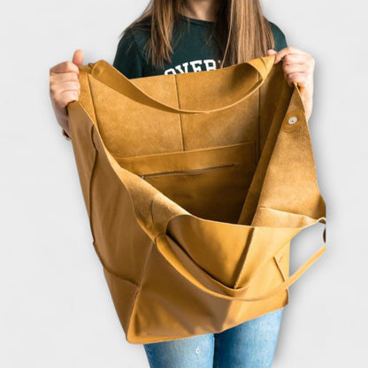 Zoe | Large Women's Simple Daily Tote Bag