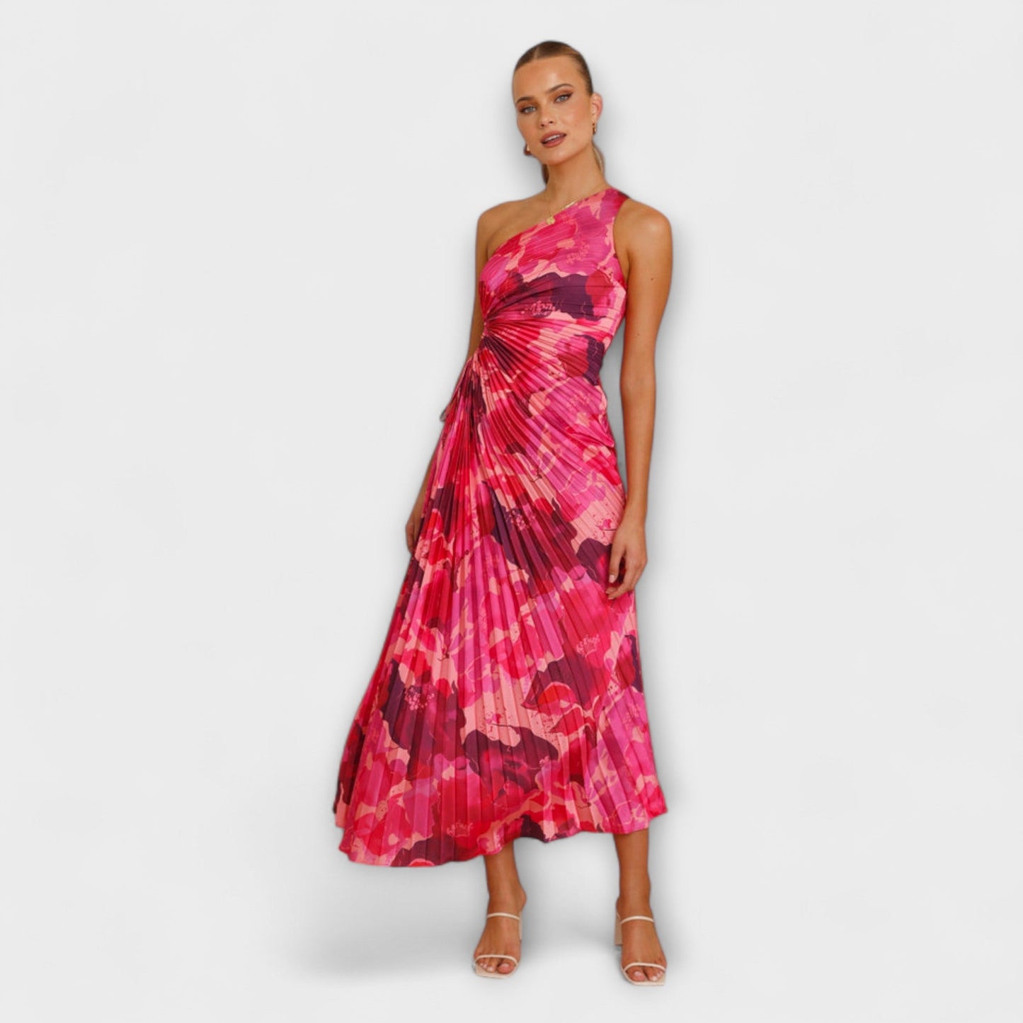 Elegant Cut Out Long Evening Dress for Women
