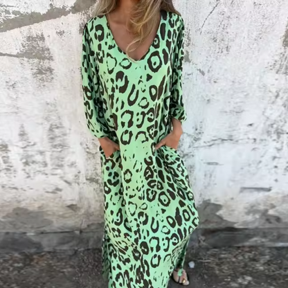 Elegant Floral Maxi Dress