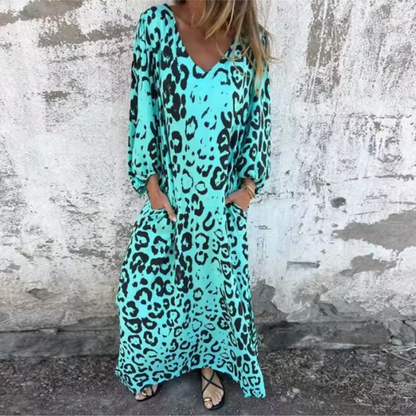 Elegant Floral Maxi Dress