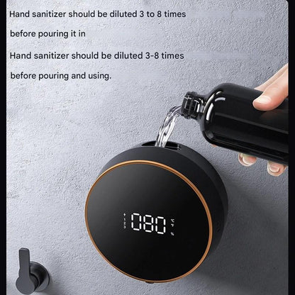 5-in-1 Automatic Soap Dispenser – Cleon-Black-The Livary