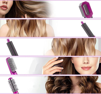 5-in-1 Warm Air Hair Dryer Brush – Aurevia-Nora Luxe