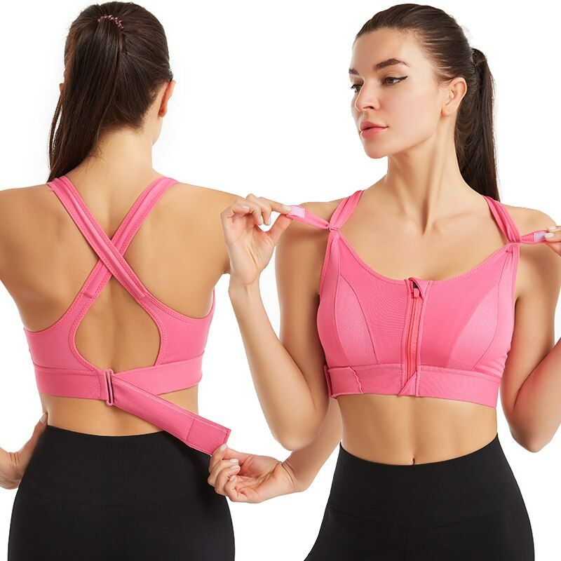 Soft Supportive Women's Sports Bra Set
