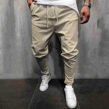 Men's Slim Fit Jogger Pants Elastic Waist Casual Sport