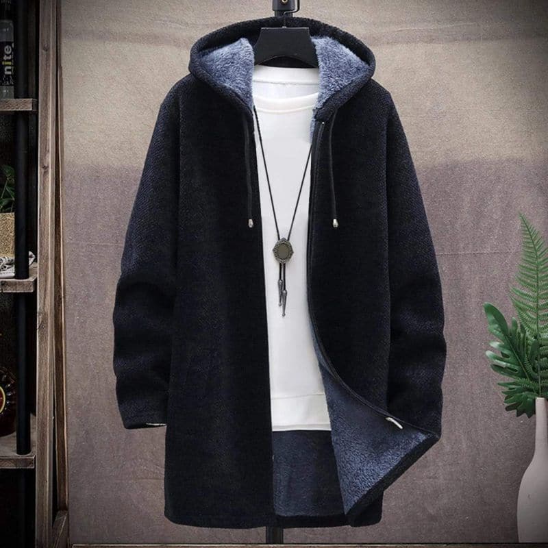 Warm Water Resistant Men's Hooded Jacket