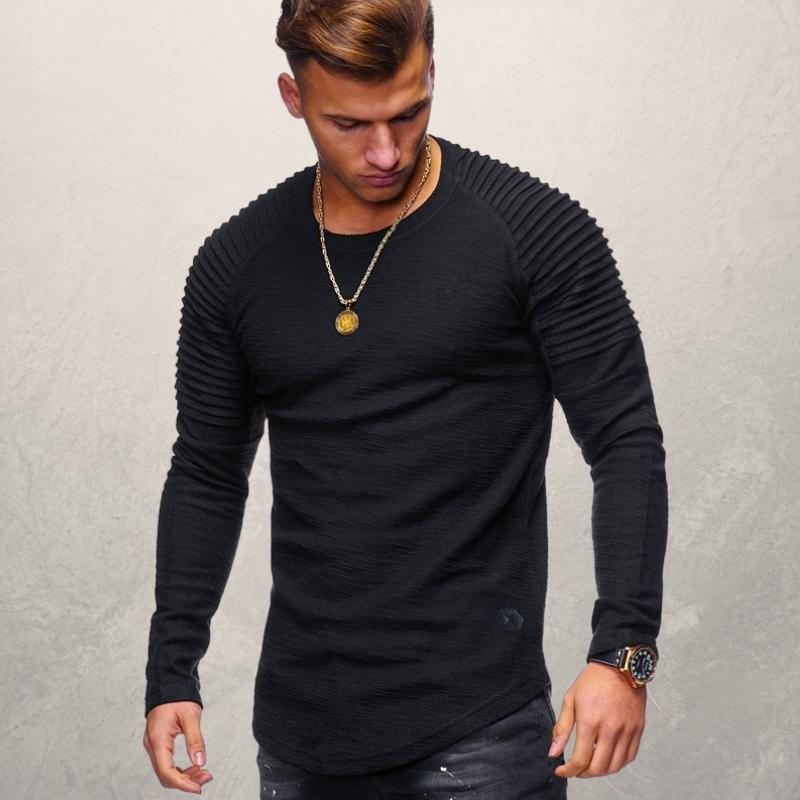 Slim Fit Crew Neck Men's Tee Shirt